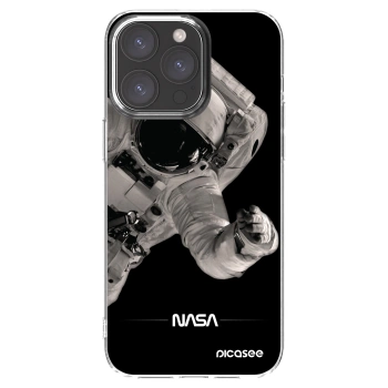 Picasee silikonový průhledný obal pro Apple iPhone 15 Pro Max - Astronaut Big