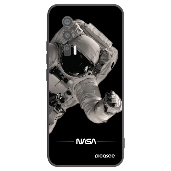 Picasee silikonový černý obal pro Xiaomi Poco F5 Pro 5G - Astronaut Big