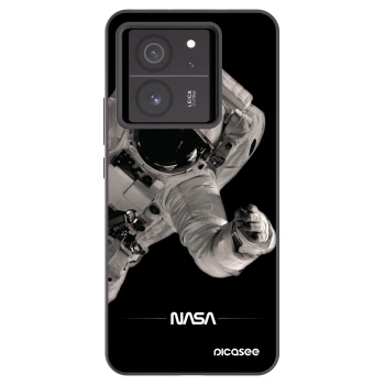 Picasee silikonový černý obal pro Xiaomi 13T - Astronaut Big