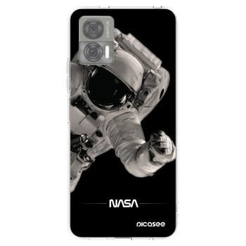 Picasee silikonový průhledný obal pro Motorola Edge 30 Neo - Astronaut Big