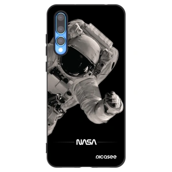 Picasee silikonový černý obal pro Huawei P20 Pro - Astronaut Big