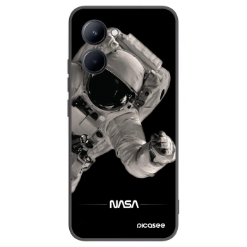 Picasee silikonový černý obal pro Realme C33 (2023) - Astronaut Big