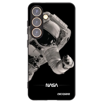 Picasee silikonový černý obal pro Samsung Galaxy S24 S921B 5G - Astronaut Big