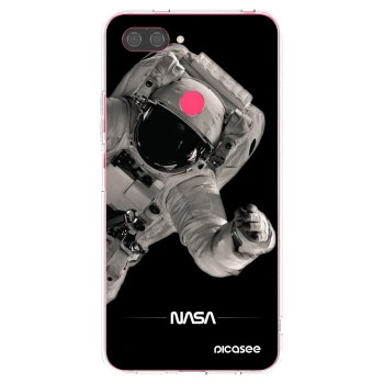 Picasee silikonový průhledný obal pro Xiaomi Mi 8 Lite - Astronaut Big