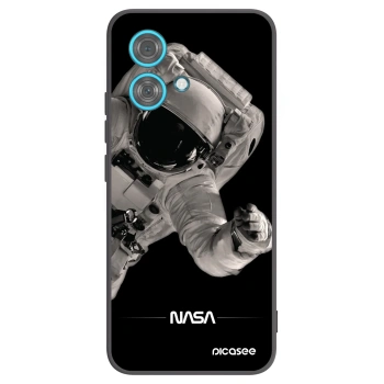 Picasee silikonový černý obal pro Motorola Edge 40 Neo - Astronaut Big