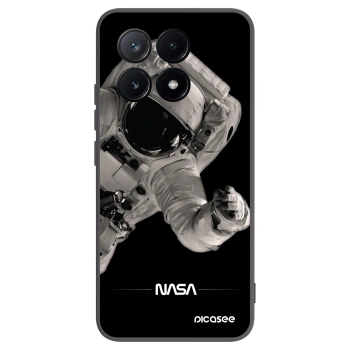 Picasee silikonový černý obal pro Xiaomi Poco X6 Pro - Astronaut Big