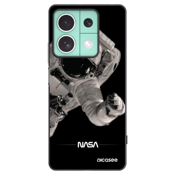 Picasee silikonový černý obal pro Xiaomi Redmi Note 13 5G - Astronaut Big