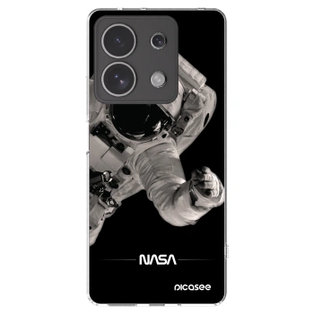 Picasee silikonový průhledný obal pro Xiaomi Redmi Note 13 4G - Astronaut Big