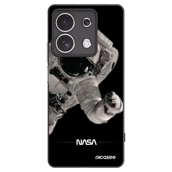 Picasee silikonový černý obal pro Xiaomi Redmi Note 13 4G - Astronaut Big