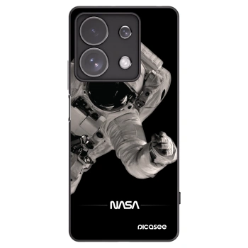 Picasee silikonový černý obal pro Xiaomi Redmi Note 13 Pro 4G - Astronaut Big