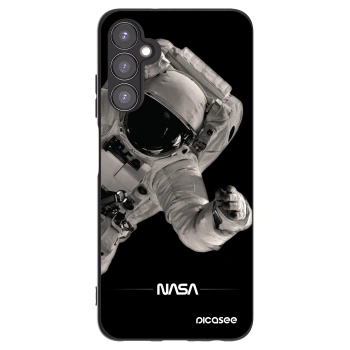 Picasee silikonový černý obal pro Samsung Galaxy A05s A057G - Astronaut Big