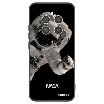 Picasee silikonový černý obal pro Realme 12 Pro 5G - Astronaut Big