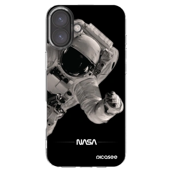 Picasee silikonový průhledný obal pro Apple iPhone 16 Plus - Astronaut Big