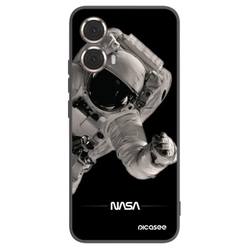 Picasee silikonový černý obal pro Motorola Moto G85 - Astronaut Big