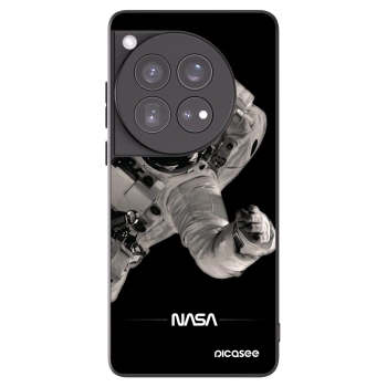 Picasee silikonový černý obal pro OnePlus 12 5G - Astronaut Big