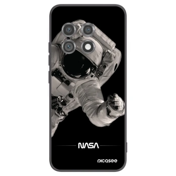 Picasee silikonový černý obal pro OnePlus 11 5G - Astronaut Big