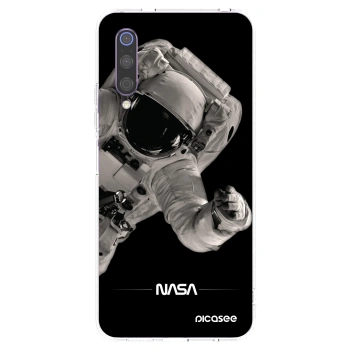 Picasee silikonový průhledný obal pro Xiaomi Mi 9 - Astronaut Big