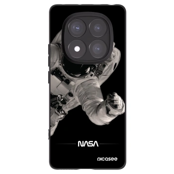 Picasee silikonový černý obal pro Xiaomi Redmi Note 14 Pro 5G - Astronaut Big