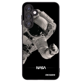 Picasee silikonový černý obal pro Samsung Galaxy A16 5G - Astronaut Big