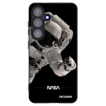 Picasee silikonový černý obal pro Samsung Galaxy S25 5G - Astronaut Big