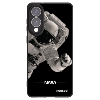 Picasee silikonový černý obal pro Samsung Galaxy S25 Edge 5G - Astronaut Big