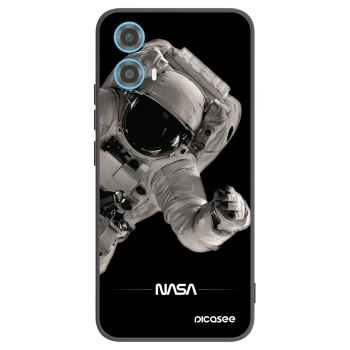 Picasee silikonový černý obal pro Motorola Moto G34 5G - Astronaut Big