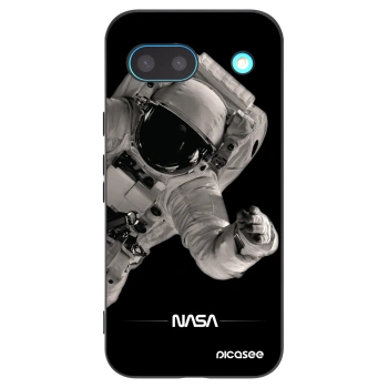Picasee silikonový černý obal pro Google Pixel 8a - Astronaut Big