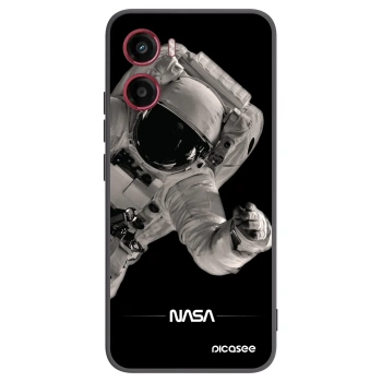 Picasee silikonový černý obal pro Motorola Moto G05 - Astronaut Big