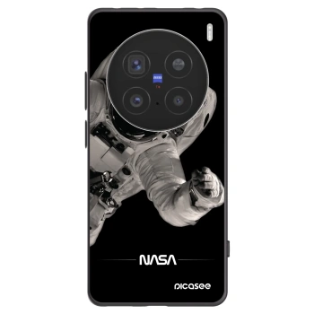 Picasee silikonový černý obal pro Vivo X200 Pro - Astronaut Big