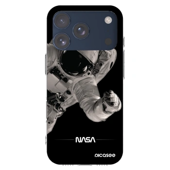 Picasee silikonový průhledný obal pro Apple iPhone 17 Pro - Astronaut Big