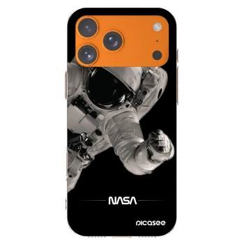 Picasee silikonový průhledný obal pro Apple iPhone 17 Pro Max - Astronaut Big