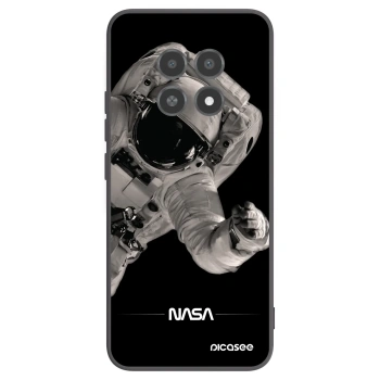Picasee silikonový černý obal pro Realme 12X - Astronaut Big