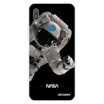 Picasee silikonový průhledný obal pro Huawei Y6 2019 - Astronaut Big