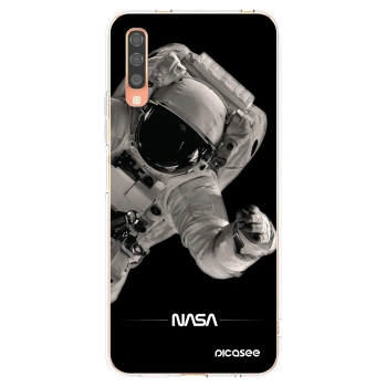 Picasee silikonový průhledný obal pro Samsung Galaxy A70 A705F - Astronaut Big
