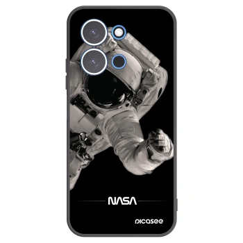 Picasee silikonový černý obal pro Xiaomi Redmi 15C 4G - Astronaut Big