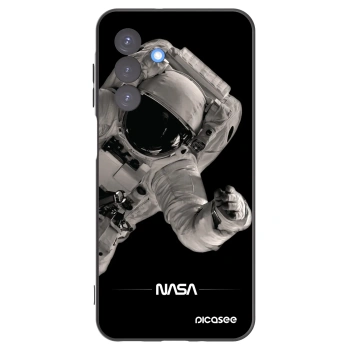 Picasee silikonový černý obal pro Samsung Galaxy A17 5G - Astronaut Big