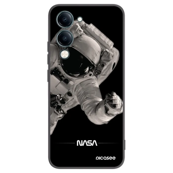 Picasee silikonový černý obal pro Vivo Y29s 5G - Astronaut Big