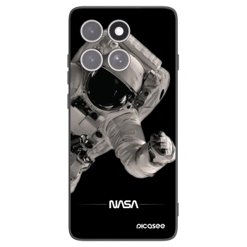 Picasee silikonový černý obal pro Motorola Edge 60 Fusion - Astronaut Big