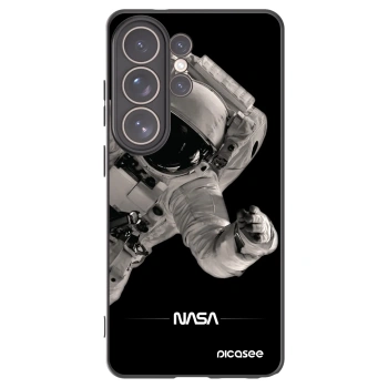Picasee silikonový černý obal pro Samsung Galaxy S26 Ultra - Astronaut Big