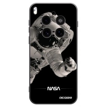 Picasee silikonový černý obal pro Vivo X300 Pro - Astronaut Big