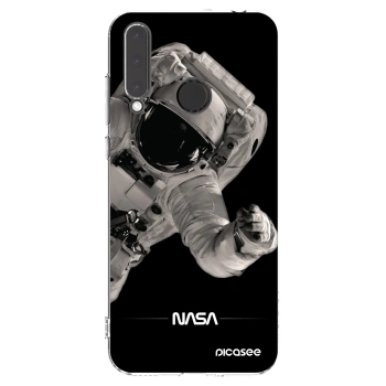 Picasee silikonový průhledný obal pro Honor 20 Lite - Astronaut Big