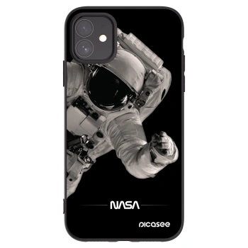 Picasee silikonový černý obal pro Apple iPhone 11 - Astronaut Big
