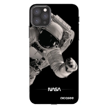 Picasee silikonový průhledný obal pro Apple iPhone 11 Pro Max - Astronaut Big