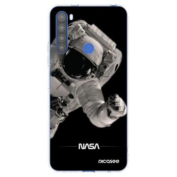 Picasee silikonový průhledný obal pro Xiaomi Redmi Note 8T - Astronaut Big