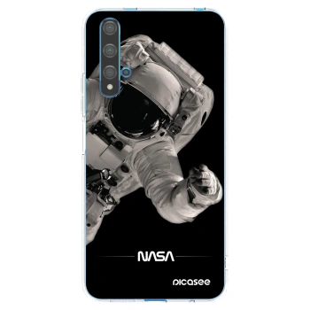 Picasee silikonový průhledný obal pro Huawei Nova 5T - Astronaut Big