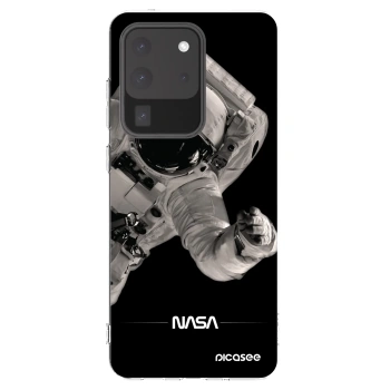 Picasee silikonový průhledný obal pro Samsung Galaxy S20 Ultra 5G G988F - Astronaut Big