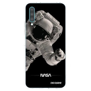 Picasee silikonový průhledný obal pro Samsung Galaxy A30s A307F - Astronaut Big
