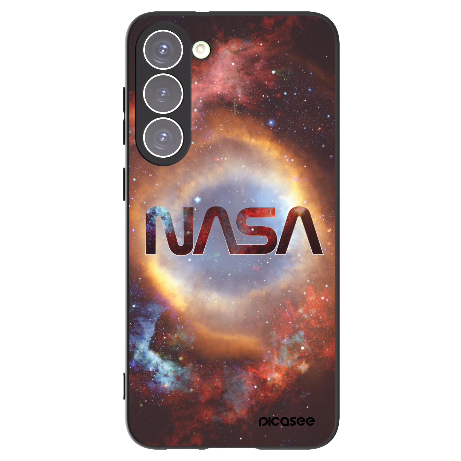 Picasee silikonový černý obal pro Samsung Galaxy S23+ 5G - Nebula