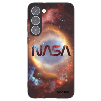 Picasee silikonový černý obal pro Samsung Galaxy S23+ 5G - Nebula