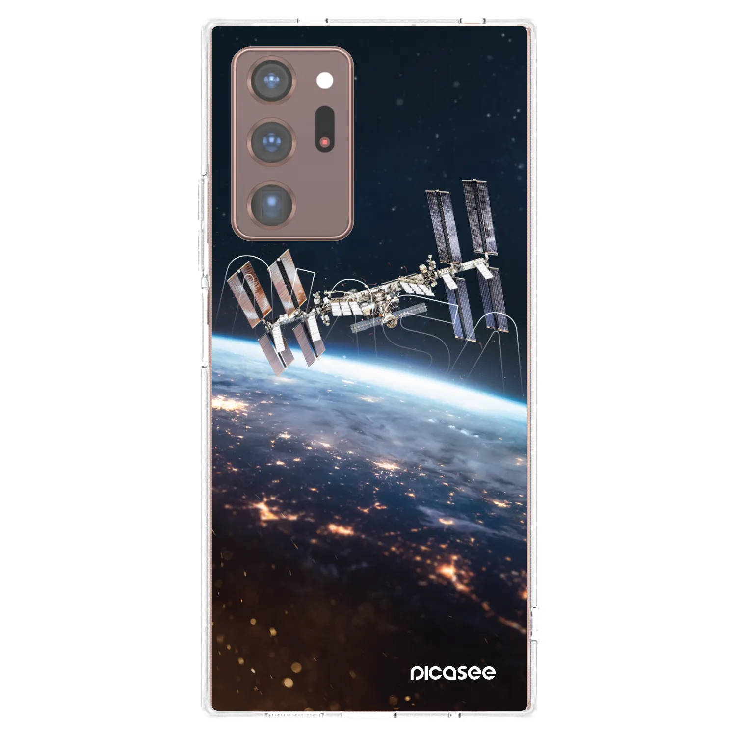 Picasee silikonový průhledný obal pro Samsung Galaxy Note 20 Ultra - Station